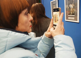 Відкриття виставки творів Василя Лопати