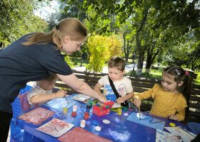 Майстер-клас із малювання у техніці «Монотипія»