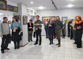 У художньому музеї відкрито виставку Івана Герцуня «Міф у сяйві часу»