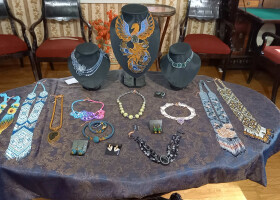 «Сповідь душі»: виставка прикрас з бісеру Анастасії Діжечко