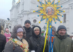 Парк «Перемога» долучився до колядницької ходи