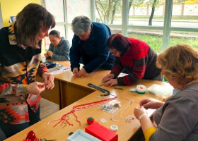 Плетемо багаторядне намисто