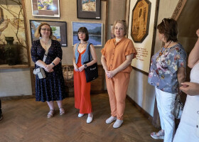 Презентація виставки творчих робіт учнів ПДХШ імені Святослава Пашинського «Від Карпат до Криму» з нагоди  Дня Незалежності України