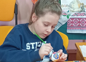 Декупаж великодніх яєць