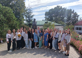 Науково-просвітницький захід факультету української філології та журналістики в музеї Панаса Мирного