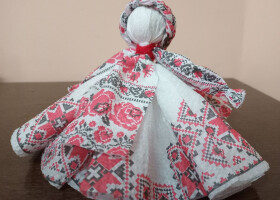 Майстер-клас: лялька-мотанка з серветок