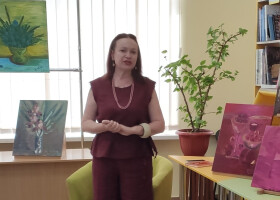 У Центральній бібліотеці презентували виставку "Аншлаг" Олени Никифоренко