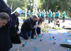 Молебень за загиблими захисниками України