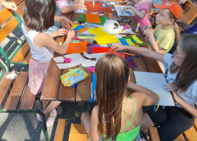 Майстер-клас до Дня Державного Прапора та Дня Незалежності у парку «Перемога»