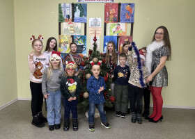 Новорічні пригоди юних читачів