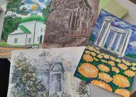 Виставка "Пленер мого міста. Полтава" в Чернігові