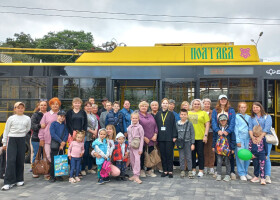 Тролейбусні екскурсії «Полтава – місто, в якому хочеться жити!»