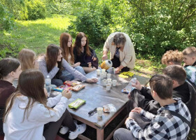 Пригоди на канікулах: ліцеїсти шукали скарби Короленківської садиби