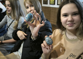 Майстер-клас із виготовлення писанок у техніці «Декупаж»