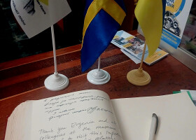 ДІКЗ «Поле Полтавської битви» відвідали представники Посольства Швеції