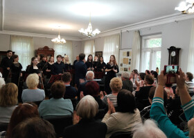 "Весняна імпреза" Полтавського коледжу мистецтв зібрала аншлаг у музеї Короленка