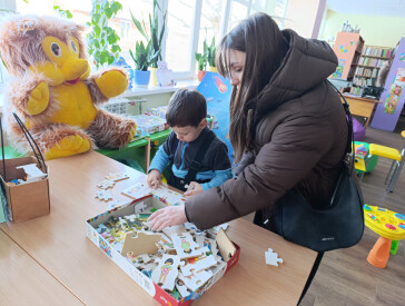 Бібліотечний простір для розвитку й спілкування взимку