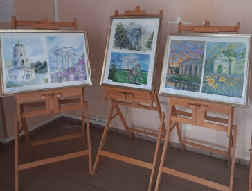 Виставка "Пленер мого міста. Полтава" в Чернігові