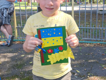 Майстер-клас до Дня Державного Прапора та Дня Незалежності у парку «Перемога»