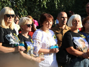 Молебень за загиблими захисниками України