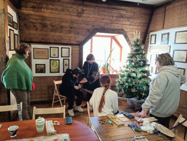 Майстер-клас «Янгол у техніці килимарства»