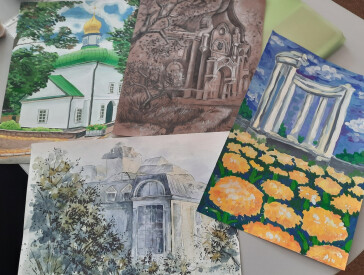 Виставка "Пленер мого міста. Полтава" в Чернігові