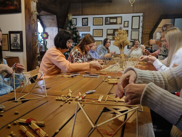 Майстер-клас із виготовлення різдвяного павука