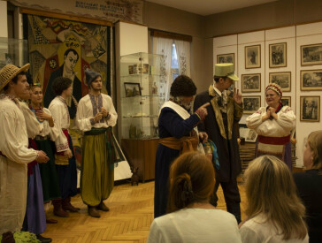 Народний театр «На Павленках» виступив у музеї Івана Котляревського