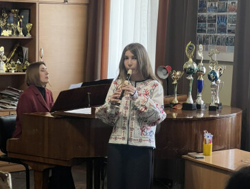 Звітний концерт учнів оркестрового відділу