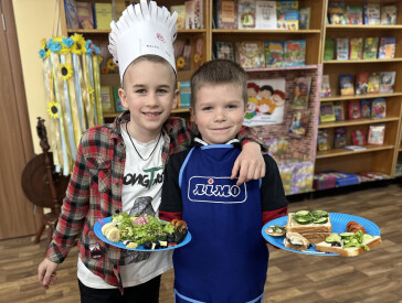 Кулінарний двобій у бібліотеці: смачно, весело, креативно