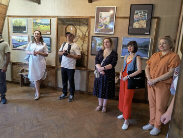 Презентація виставки творчих робіт учнів ПДХШ імені Святослава Пашинського «Від Карпат до Криму» з нагоди  Дня Незалежності України