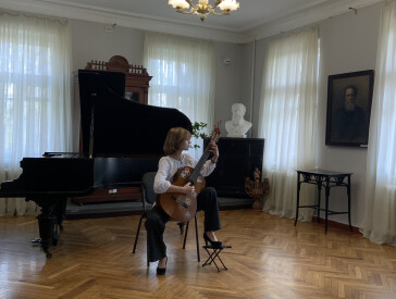 Презентація нової збірки гуморесок Якова Купінського "Знову два куми" у музеї Короленка