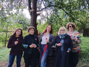 Майстер-клас із виготовлення ляльки-мотанки в музеї Панаса Мирного