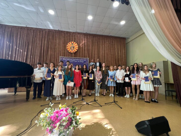 Випускний в Полтавській дитячій музичній школі №3 імені Бориса Гмирі