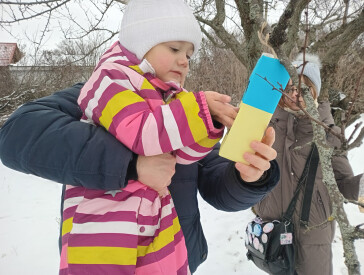 Книжки читали, й пташок погодували!