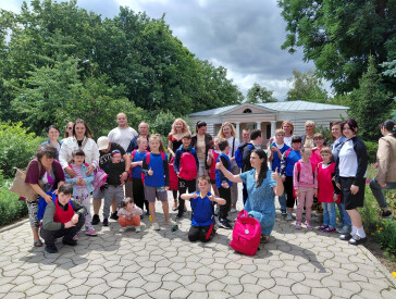 Свято для дітей з ГО "Полтава Даун Синдром" у музеї В.Г.Короленка