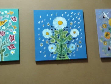 Виставка дитячих творчих робіт «Даруємо тепло усім людям на добро»