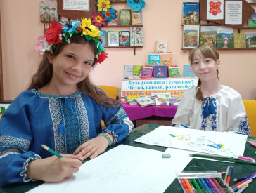 Малюнки відважним воїнам і рідній Україні