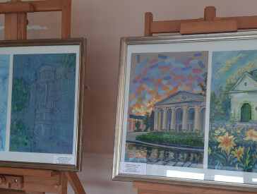 Виставка "Пленер мого міста. Полтава" в Чернігові