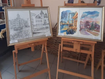 Виставка "Пленер мого міста. Полтава" в Чернігові