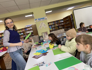 З любов’ю для мами: творчий день у бібліотеці