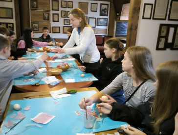 Майстер-клас із виготовлення писанок у техніці «Декупаж»