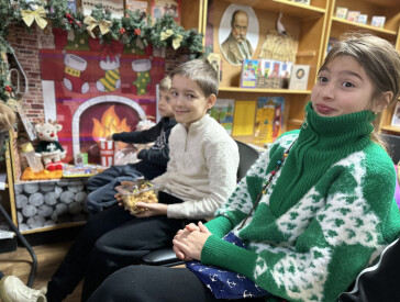 Зимовий кіновечір у бібліотеці