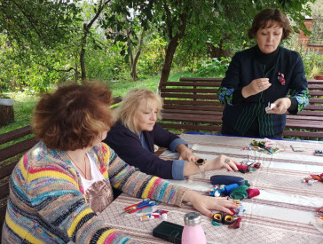 Майстер-клас із виготовлення ляльки-мотанки в музеї Панаса Мирного