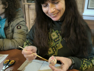 Майстер-клас із виготовлення писанок у техніці декупаж