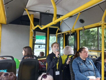 Тролейбусні екскурсії «Полтава – місто, в якому хочеться жити!»