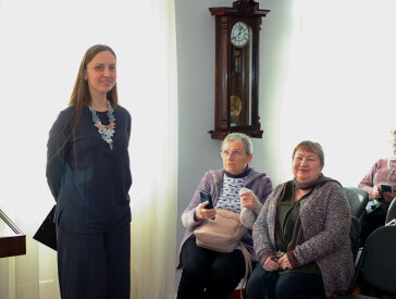 «Хазяйський двір» художниці Лариси Лукаш