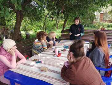 Майстер-клас із виготовлення ляльки-мотанки в музеї Панаса Мирного