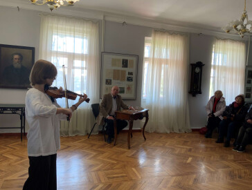 Презентація нової збірки гуморесок Якова Купінського "Знову два куми" у музеї Короленка