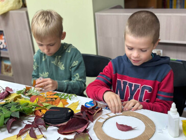 Осінні віночки — краса, створена дитячими руками